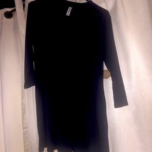 Navy blue mini dress